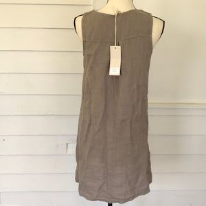 via signoria linen dress